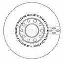 Borg & Beck Brake Disc Pair Part No -BBD4513