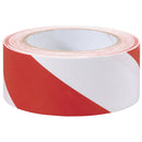 Draper Hazard Tape RED/WHT 33M X 50mm - 69010