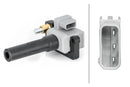HELLA 5DA 230 036-231 Ignition Coil - 4-pin connector - Bolted