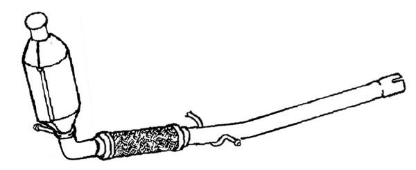 Klarius 391037 - Diesel Particulate Filter  - Fits Audi A1 Sportback (8XA, 8XF)