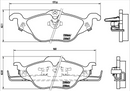 Brembo Brake Pad Set - P59030
