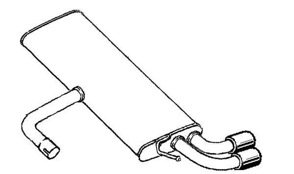Klarius SE246J - Box With Tail Pipe