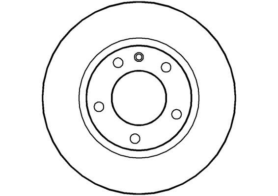 Disctech Brake Disc - Fits Alpina, Bmw - ABD2668 - Front Axle