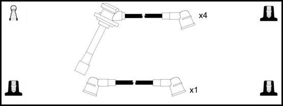 ElectroSpark Ignition Lead Set - OEK716