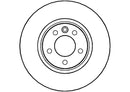 Disctech Brake Disc - Fits Vw - ABD2869 - Front Axle