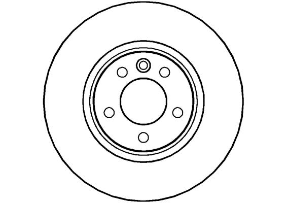 Disctech Brake Disc - Fits Vw - ABD2869 - Front Axle