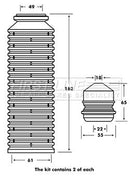 First Line Strut Protection Kit Part No -FPK7002