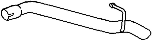 Klarius FE999P - Tail Pipe