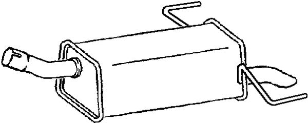 Klarius GM590J - Box With Tail Pipe