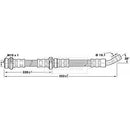 Borg & Beck Brake Hose Part No -BBH7200
