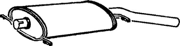 Klarius VW198V - Box With Tail Pipe
