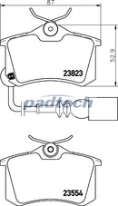 Padtech Brake Pad Set - PAD2566