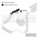 First Line Turbo Hose Part No -FTH1191