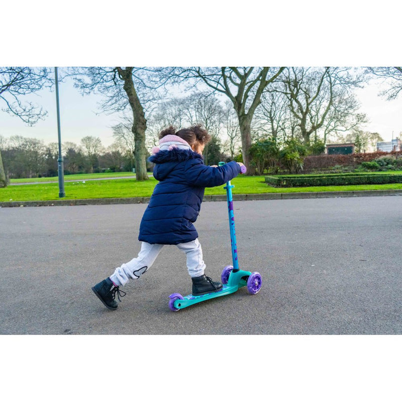 Squish Mini  Flex Led Tilt Scooter Teal - M004896