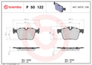 Brembo Brake Pad Set - P50122