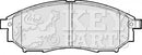 Key Parts Brake Pad Set -KBP2060