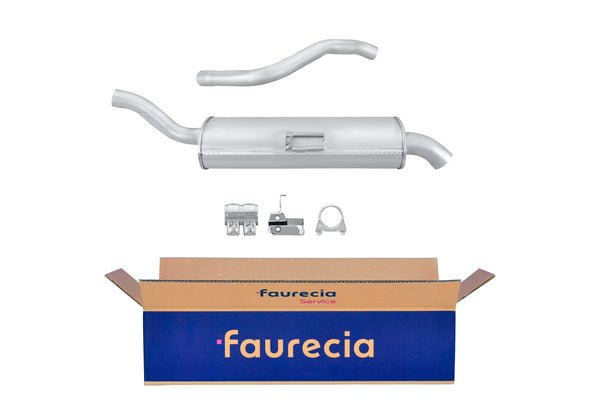 FAURECIA 8LD 366 035-331 Rear Muffler - Easy2Fit® Kit - fits VW LUPO I (6X1, 6E1)