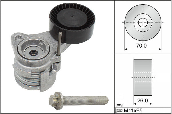 INA Tensioner Lever - V-Ribbed Belt - Part No - 534025210