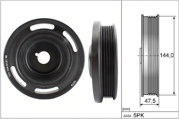 INA Belt Pulley Crankshaft Part No - 544012110