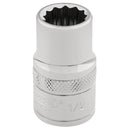 Draper Expert 1/2 12pt.HI-Torq Socket-3/8SD - 49387