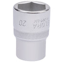 Elora 20mm Hexagon Socket 1/2"Drive - 15309