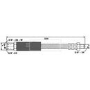Borg & Beck Brake Hose Part No -BBH6538