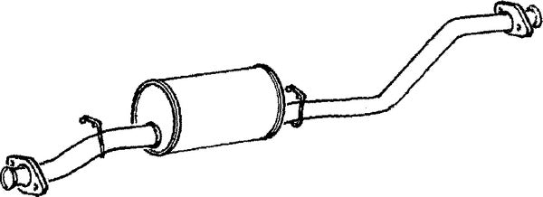 Klarius LR144K - Box With Centre Pipe  - Fits Land Rover 90 2.5TDi