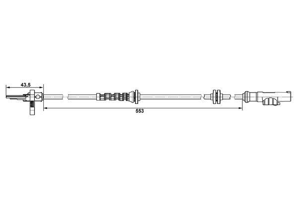 Bosch Wheel Speed Sensor *