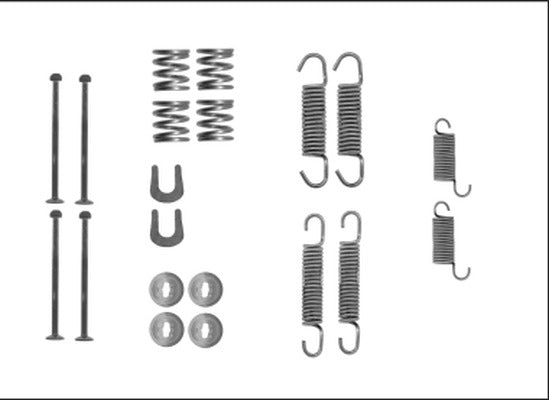 Mintex Rear Brake Fitting Kit  - MBA870 fits Nissan