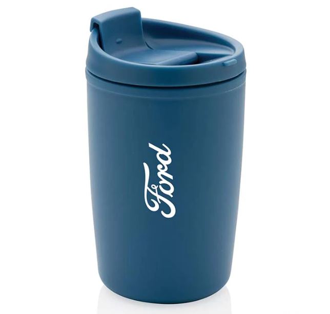 Genuine Ford Drinks Tumbler Blue/White 300ml 35039006