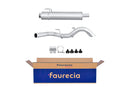 FAURECIA 8LD 366 035-471 Rear Muffler - Easy2Fit® Kit - fits SEAT ALTEA (5P1)