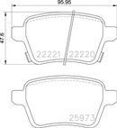 Brembo Brake Pad Set - P59086
