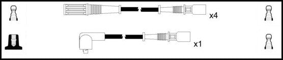 ElectroSpark Ignition Lead Set - OEK014