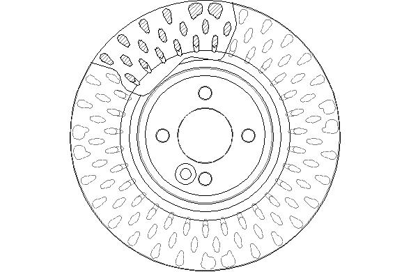 Disctech Brake Disc - Fits Bmw, Mini - ABD3145 - Front Axle