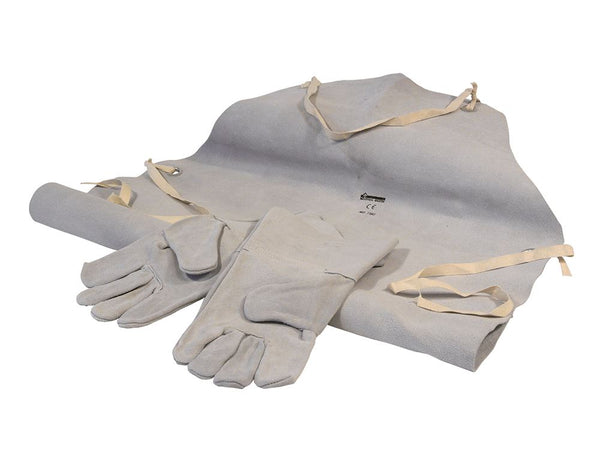 SIP Leather Welding Gloves & Apron