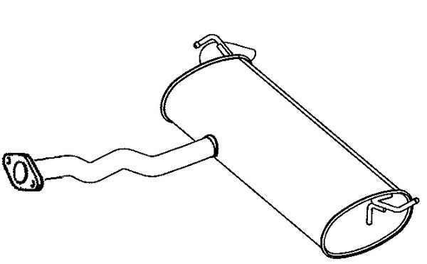 Klarius HY263E - Box With Tail Pipe