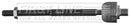 First Line Rack End L/R Part No -FTR6021