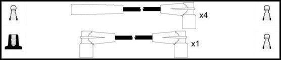 ElectroSpark Ignition Lead Set - OEK381