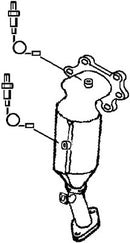 Klarius 325209 - Catalyst Type Approved Withpip  - Fits Honda Civic 1.8 i-VTEC