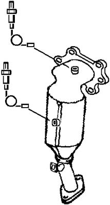 Klarius 325209 - Catalyst Type Approved Withpip  - Fits Honda Civic 1.8 i-VTEC