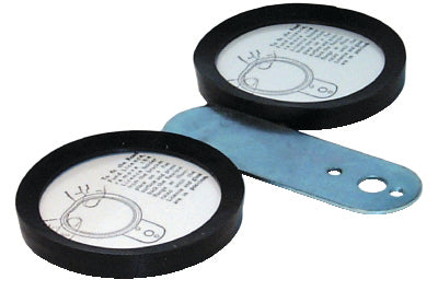 License Disc Holders - Double - 780002 x2