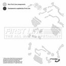 First Line Turbo Hose Part No -FTH1386