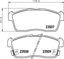 Daihatsu Perodua Subaru Suzuki Brake Pad Set - Padtech PAD1987