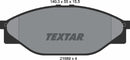 Textar Brake Pad Set - 2168901