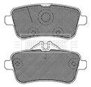 Borg & Beck Rear Brake Pad Set -BBP2419