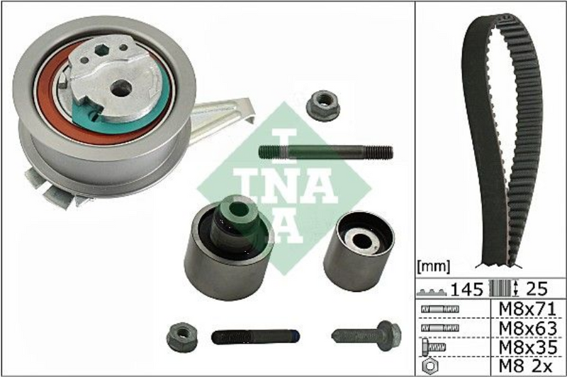 INA T Belt Set - 530072310