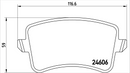Brembo Brake Pad Set - P85099