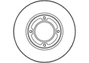 Disctech Brake Disc - Fits Maserati, Subaru - ABD3458 - Front Axle