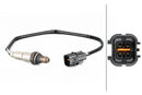 HELLA 6PA 358 103-191 Lambda Sensor - 4-pin connector