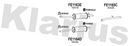 Klarius FE1164D - Box With Centre Pipe  - Fits Ford Transit Custom/Tourneo